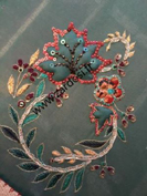 Formation de broderie motif réalisé au crochet Aari